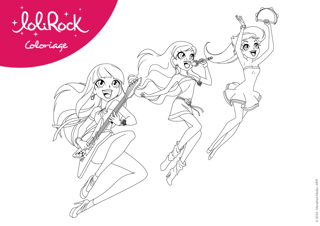 coloriages - Lolirock